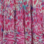 Vorschaubild 7 von Damen Freizeitkleid XL Pink Casual Tierdruck Viskose