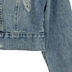 Vorschaubild 6 von Damen Jeansjacke XS Blau Streetwear Cropped