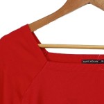 Vorschaubild 5 von KURT KÖLLN Damen Top XL Rot Basic Rippstrick Kurzarm