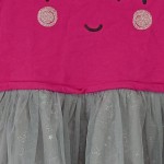 Vorschaubild 6 von Baby & Co Mädchen Kleid Gr. 86 Pink Tüllrock Gesicht
