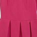 Vorschaubild 5 von Cocktailkleid Damen Pink Gr. 40/L Polyester Uni Elegant Ärmellos