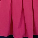 Vorschaubild 6 von Cocktailkleid Damen Pink Gr. 40/L Polyester Uni Elegant Ärmellos