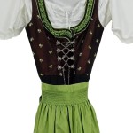 Vorschaubild 6 von Dirndl Trachtenkleid Damen Gr. 34 Klassisch Mehrfarbig
