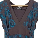 Vorschaubild 5 von Freizeitkleid Damen Mehrfarbig Gr. 44/XXL Viskose Elasthan Casual