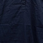 Vorschaubild 6 von Blusenkleid Damen Blau Gr. 38/M Baumwolle Uni Modern Alltag Frühjahr/Sommer