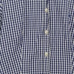 Vorschaubild 6 von BENETTON Hemdbluse Damen Gr. 36/S kariert blau Baumwolle Langarm Casual