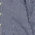 Vorschaubild 7 von BENETTON Hemdbluse Damen Gr. 36/S kariert blau Baumwolle Langarm Casual