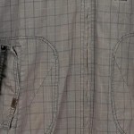 Vorschaubild 7 von Herren Leichte Jacke Kariert Grau Gr. 50/L Freizeit Baumwolle