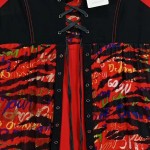 Vorschaubild 6 von Damen Festliches Kleid Gr. 38 Modern Mehrfarbig