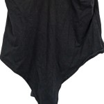 Vorschaubild 7 von Damen Body Schwarz Gr. 38 M Kurzarm Feminin