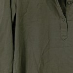 Vorschaubild 5 von Hemdbluse Damen Oliv Gr. 36/S Modal Polyester Casual 3/4-Arm Knopfleiste
