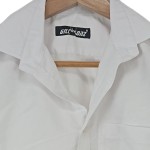 Vorschaubild 4 von Freizeithemd Kinder Gr. 146 Weiß Baumwolle Uni Casual Kurzarm 44 cm