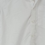 Vorschaubild 5 von Freizeithemd Kinder Gr. 146 Weiß Baumwolle Uni Casual Kurzarm 44 cm
