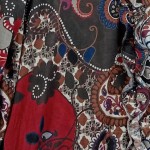 Vorschaubild 7 von Taifun Damen Bluse Gr. 44 Mehrfarbig Paisley Bohemian