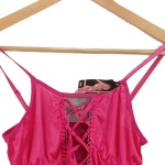 Vorschaubild 5 von SCHNABEL Negligee Damen S/M Pink Satin Tüll Schnürung Dessous Nachthemd