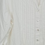 Vorschaubild 6 von BOYARD Damen Bluse Gr. 52/6XL Weiß Klassisch Baumwolle