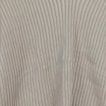 Vorschaubild 6 von Damen Strickshirt V-Ausschnitt Rippstrick Beige Gr. 40/L
