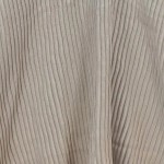 Vorschaubild 7 von Damen Strickshirt V-Ausschnitt Rippstrick Beige Gr. 40/L