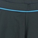 Vorschaubild 5 von Sportshorts Damen Schwarz Gr. 38/M Polyester Uni Sportlich 34 cm