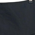 Vorschaubild 2 von A-Linienrock Damen Gr. 34/XS Schwarz Polyester Uni Klassisch Business