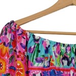 Vorschaubild 4 von Antica Sartoria by Giacomo Cinque Damen Bluse UNI Mehrfarbig Bohemian