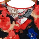 Vorschaubild 6 von Damen Bluse Langarm Blumenmuster Mehrfarbig Gr. 34/XS Casual