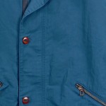 Vorschaubild 6 von Leichte Jacke Herren Blau Gr. 50/L Übergangsjacke Casual