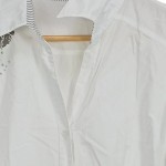 Vorschaubild 6 von Taifun Damen Bluse Gr. 42/XL Weiß Modern Baumwolle Langarm