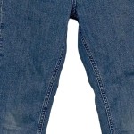 Vorschaubild 3 von Jeans Regular Fit Kinder Blau Gr. 140 Baumwolle Uni Casual Knopf 30 cm L22