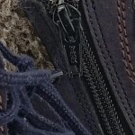 Vorschaubild 4 von Stiefel Kinder Gr. 26 Mehrfarbig Wildleder Schnürung Reißverschluss