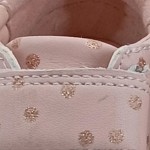 Vorschaubild 5 von Mädchen Lauflernschuhe Rosa Glitzer Punkte Klettverschluss Gr. 19
