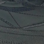 Vorschaubild 6 von Sneaker low Damen Gr. 38,5 Schwarz Leder Schnürung Retro Uni Logo-Print