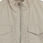 Vorschaubild 6 von Damen Leichte Jacke Gr. 34/XS Beige Casual Baumwolle Übergangsjacke