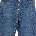 Vorschaubild 8 von Damen Jeans Bootcut Hose Gr. 38 Blau Casual