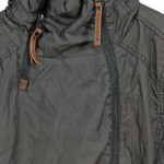 Vorschaubild 5 von Herren Leichte Jacke Gr. M Grau Kapuze Übergangsjacke