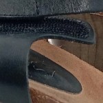 Vorschaubild 5 von Damen Sandaletten Schwarz Leder Gr. 38 Blockabsatz 7cm