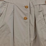 Vorschaubild 7 von Übergangsmantel Damen Gr. 34 Beige Elegant Trenchcoat Optik
