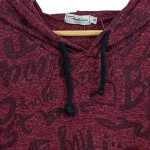 Vorschaubild 6 von Herren Hoodie Kapuzenpullover Rot Gr. 46/S Streetwear
