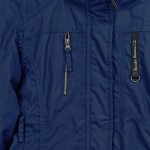 Vorschaubild 6 von Damen Parka Outdoor Jacke Blau Gr. 38 M Kapuze Polyamid