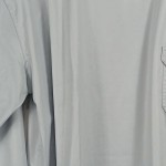 Vorschaubild 5 von Langarmshirt Herren Grau Gr. 52/L Polyester Uni Casual Freizeit Logo