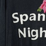 Vorschaubild 7 von Damen Pullover 3/4 Arm Schriftzug Stickerei Schwarz 48