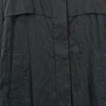 Vorschaubild 5 von Damen Übergangsmantel Gr. 34/XS Schwarz Kapuze Layered Look