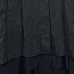 Vorschaubild 6 von Damen Übergangsmantel Gr. 34/XS Schwarz Kapuze Layered Look