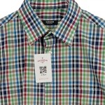Vorschaubild 5 von Freizeithemd Herren Mehrfarbig Gr. 42/XL Baumwolle Kariert Casual 63 cm