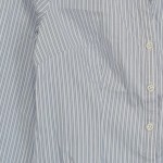 Vorschaubild 5 von Hemdbluse Damen Gr. 34 XS Blau Gestreift Langarm Business Casual Bluse