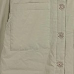 Vorschaubild 5 von Hemdbluse Oversized Langarm Damen Beige Gr. 34 XS Viskose Mix Freizeit