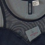 Vorschaubild 5 von Damen Top Cropped Ärmellos Schwarz Gr. 34 XS Freizeit Uni
