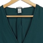 Vorschaubild 3 von Bluse Langarm Grün Raffungen Gr. 38 M Damen