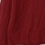 Vorschaubild 5 von Pullover Langarm Rippstrick Rot Damen Gr. 36 S