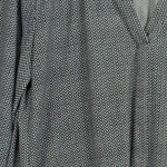 Vorschaubild 4 von Bluse Damen Langarm Viskose Geometrisch Schwarz Gr. 38 M Casual